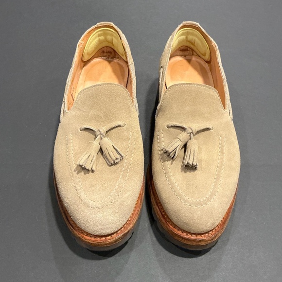 Mark McNairy Suede Tassel Loafers Vibram Sole Mens Size 10.5 - Picture 1 of 15